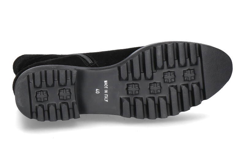 Luca Grossi Stiefelette gefüttert CAMOSCIO NERO (40)