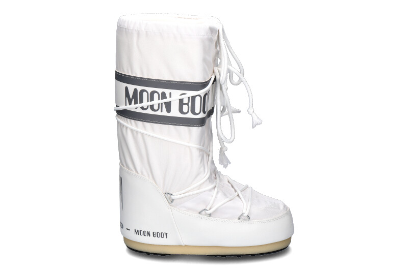 Moon Boot Snowboots ICON NYLON- white/ weiss