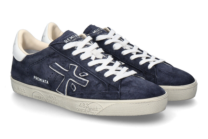 Premiata Herren- Sneaker TIMELESS TRAINERS STEVEN- dunkelblau