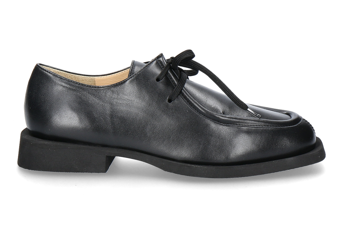 Brunate Schnüschuh AMI NAPPA - nero/schwarz