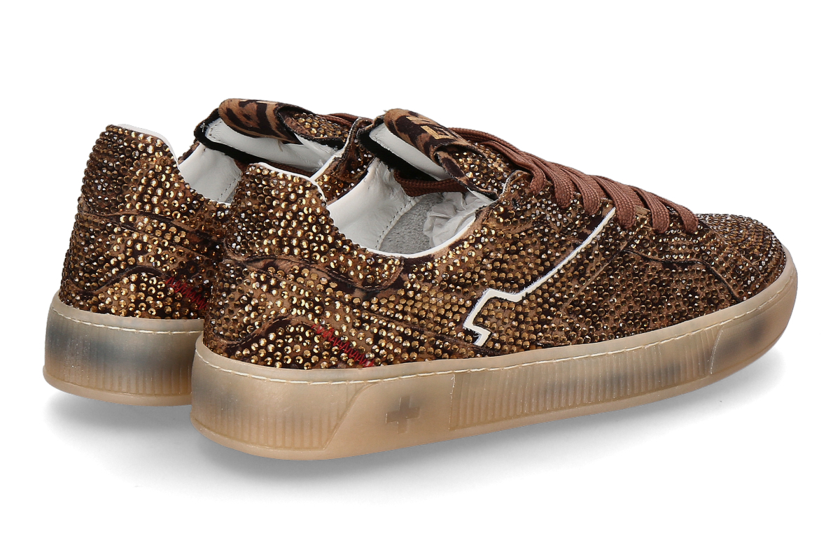 Gio+ Damen- Sneaker BLUE50S COMBI- animalier strass_232900517_2