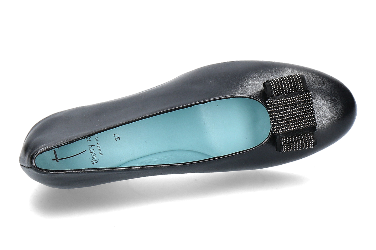 Thierry Rabotin Keilpumps DACIO TAFFETAS BOW- nero_223000334_5