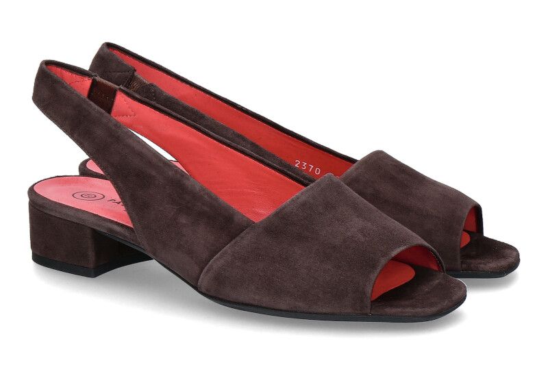 Pas De Rouge Sandale CAMOSCIO MORO (36)