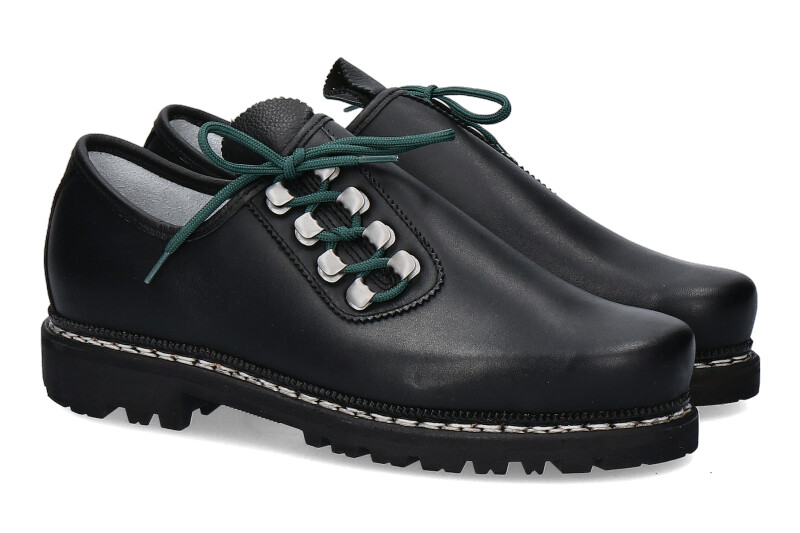 Meindl Trachtenschuh BERCHTESGADEN BOXCALF- Gummisohle schwarz