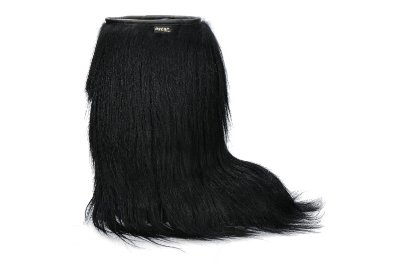 Oscar Sport Damen-Fellstiefel CAPRA NERO- schwarz