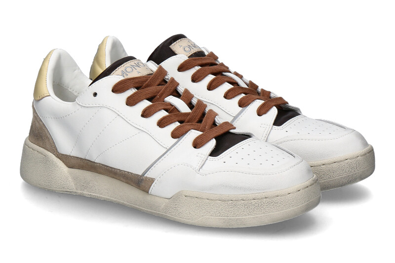 Monoway Herren-Sneaker BANGO 02M- white/ brown