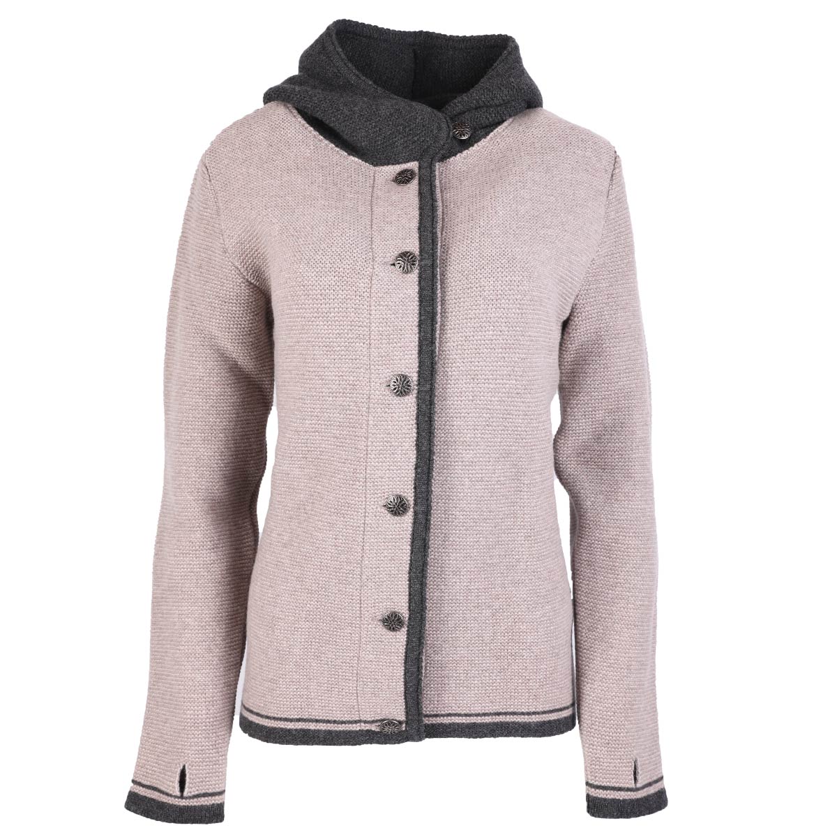 Liebling Damen- Janker KATHARINA LONG- marmor/trüffel/anthrazit