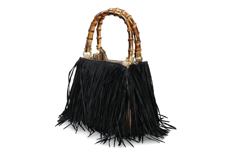 La Milanesa Henkeltasche TAN SMALL- nero/schwarz