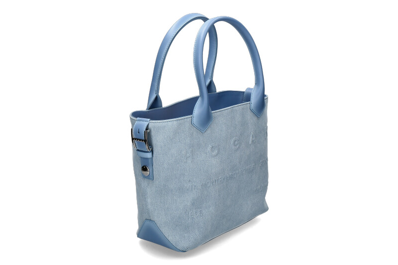 Hogan Shopper SCRIPT MEDIA EMBOSSED- denim 