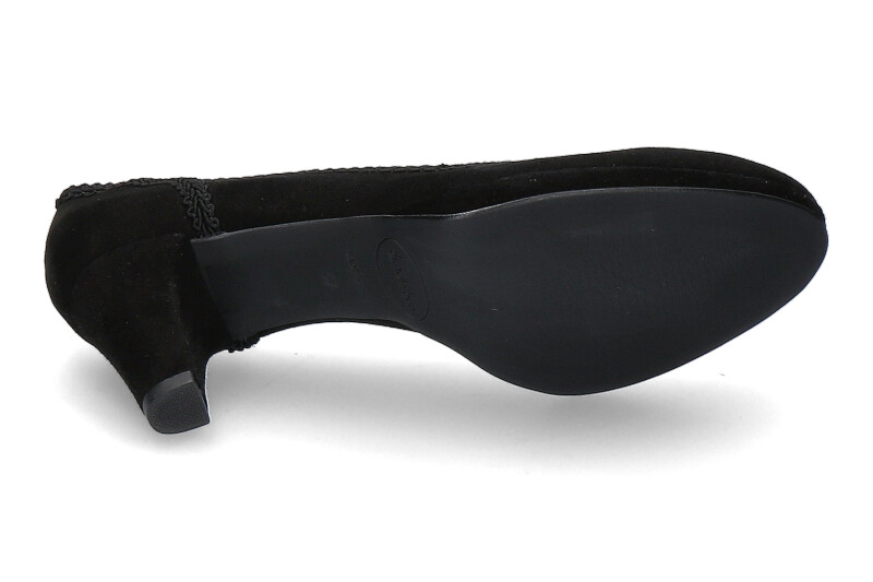 Dirndl + Bua Pumps ZIEGENVELOUR SCHWARZ (37 )