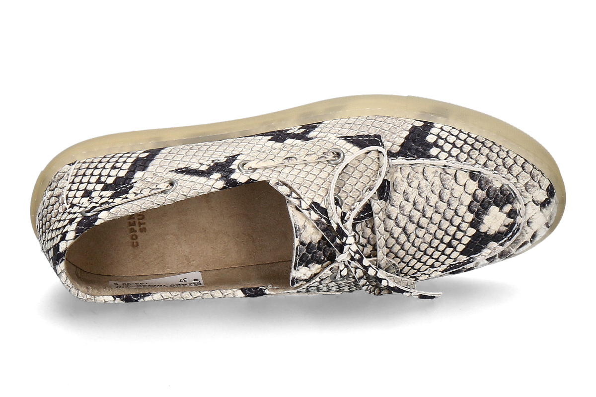 Copenhagen Damen- Mokassin CPH160- snake cream_242900390_5