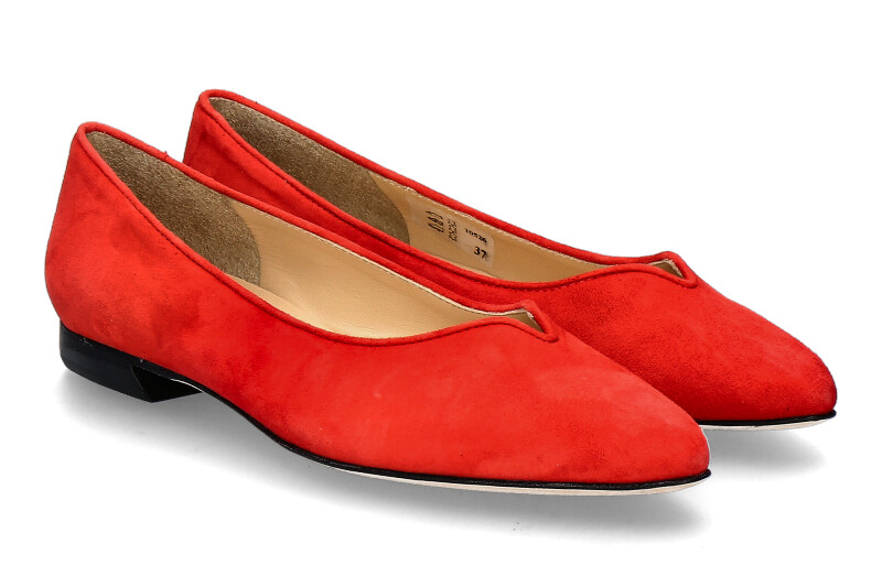 Brunate Slipper FLEX CAMOSCIO- reina/ rot