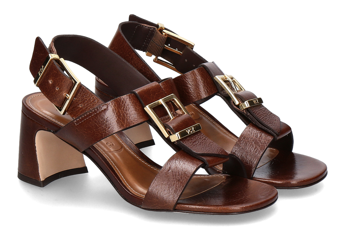 Unique Sandale CRAKED TOFFE ALTO- marron/ braun