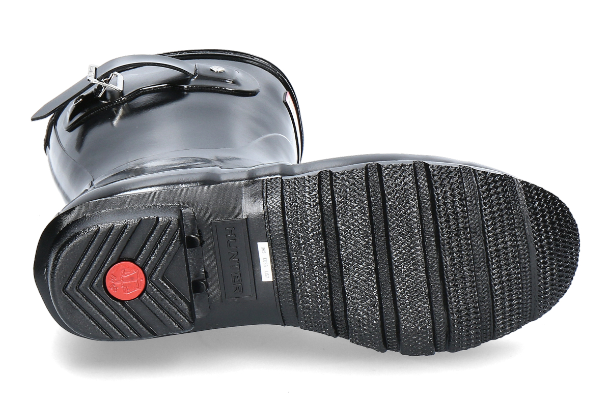 Hunter Damen- Regenstiefel ORIGINAL SHORT GLOSS BOOT- black_892000011_4