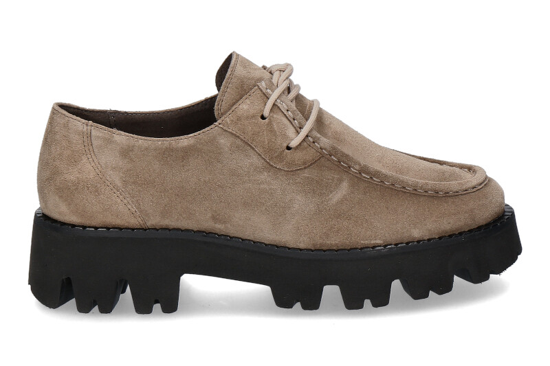 Paul Green Schnürschuh SOFT SUEDE- antelope 