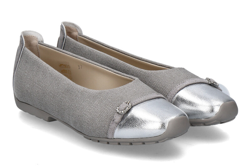 Mania Ballerina LAMINATO CAMOSCIO- boreal/ hellgrau
