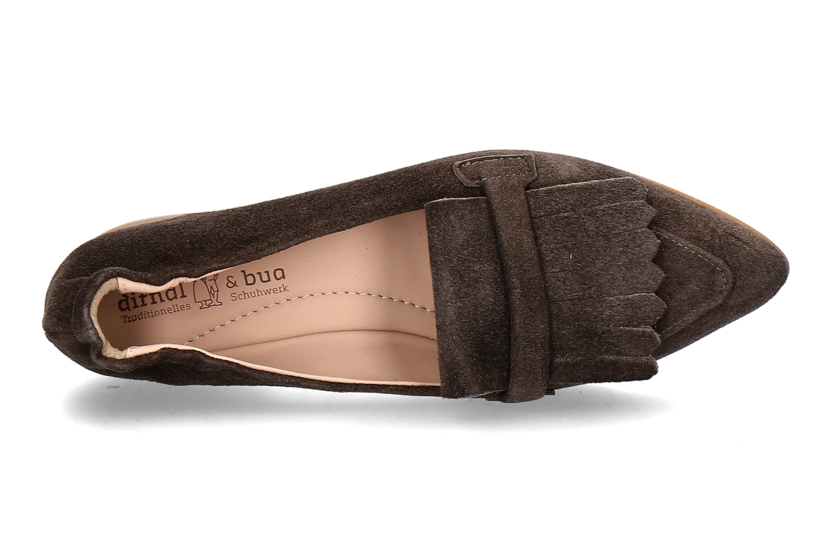 dirndl + bua Damen- Slipper ANTIKBOCK- coffee_221300106_5