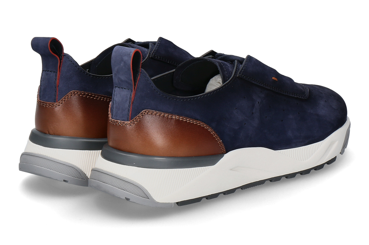 Santoni Herren- Sneaker NEW LEAS- dunkelblau_132800153_2