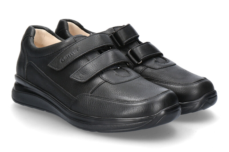 Ganter Herren- Klettschuh HARALD H VARIO ECONAPPALEDER- schwarz