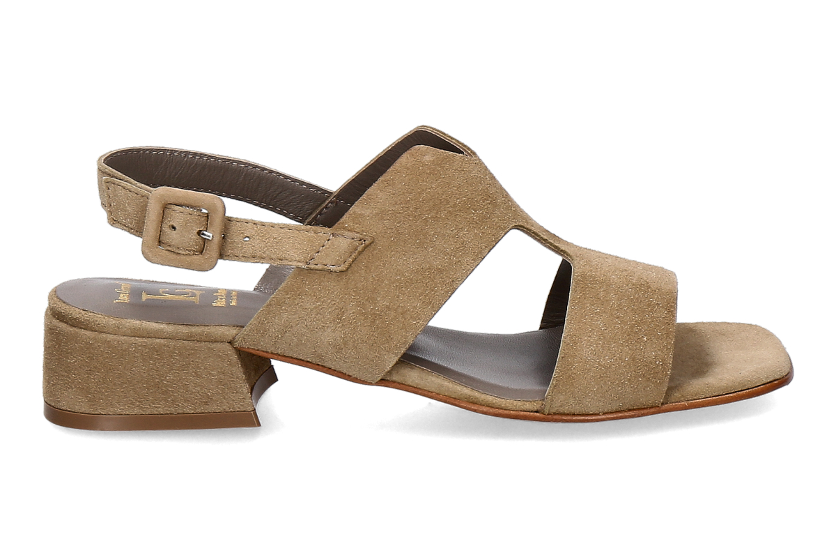 Luca Grossi Sandale CAMOSCIO FANGO- braun