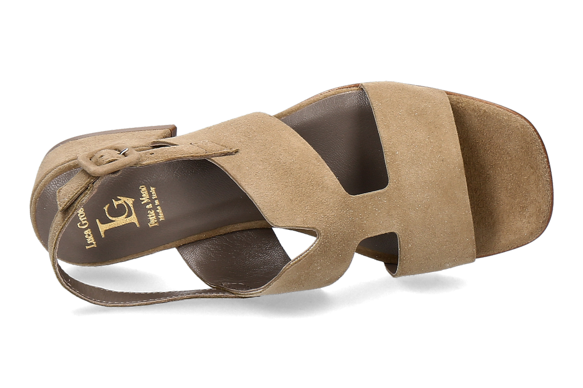 Luca Grossi Sandale CAMOSCIO FANGO- braun_242900411_5
