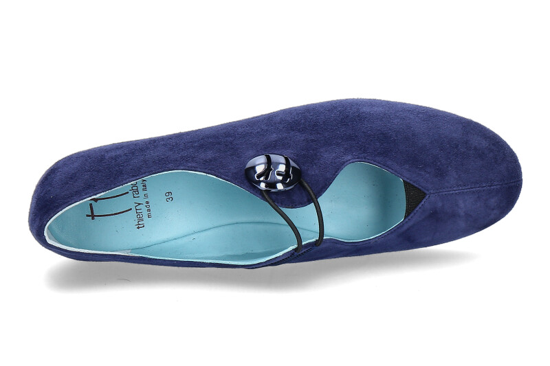 Thierry Rabotin Halbschuh CAMOSCIO COBALT BLUE (39)