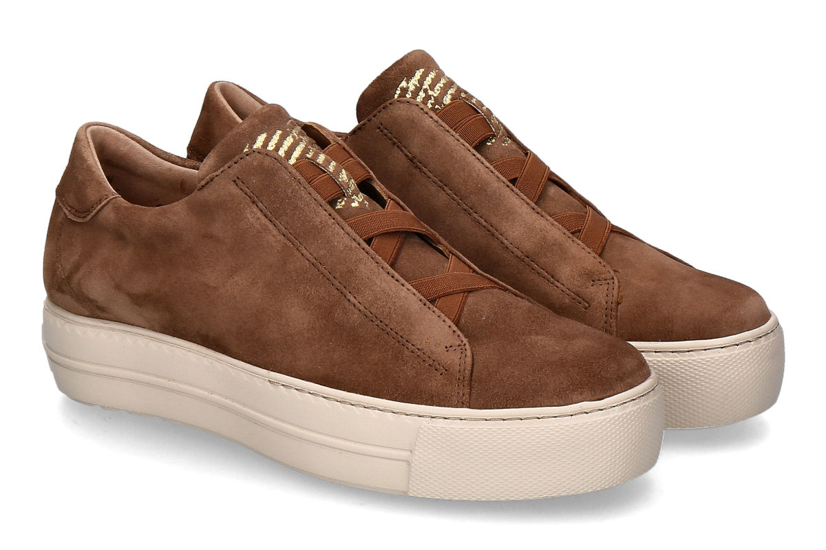 Paul Green Sneaker SAMTZIEGE- nut/ braun