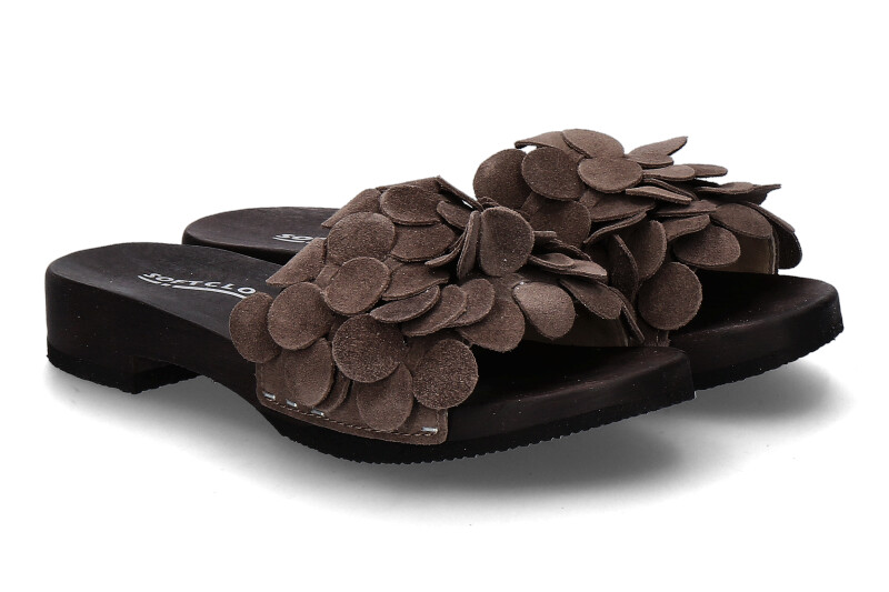 Softclox Pantolette BELLA KASCHMIR- mocca