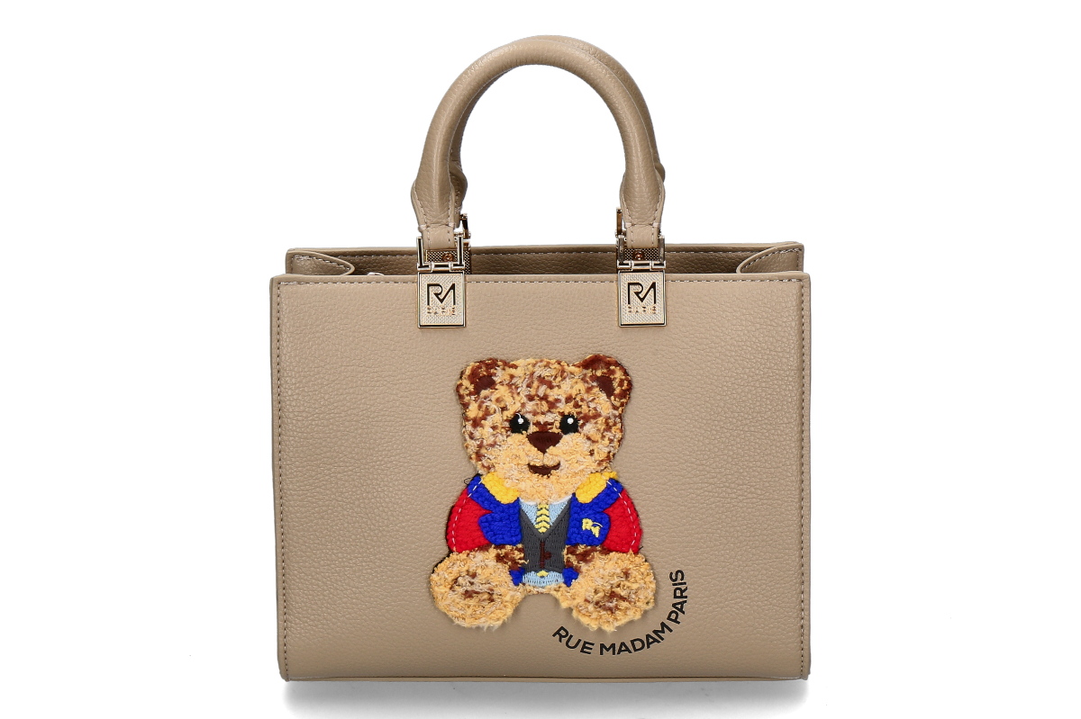 Rue Madam Mini-Tote Bag MARVIN- taupe/ grau
