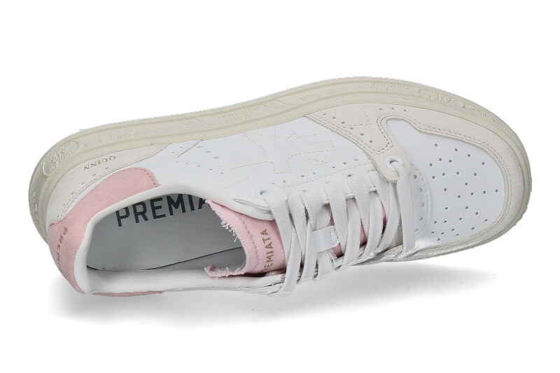 Premiata Damen- Sneaker QUINND 7419- weiss-rosa_232900448_4