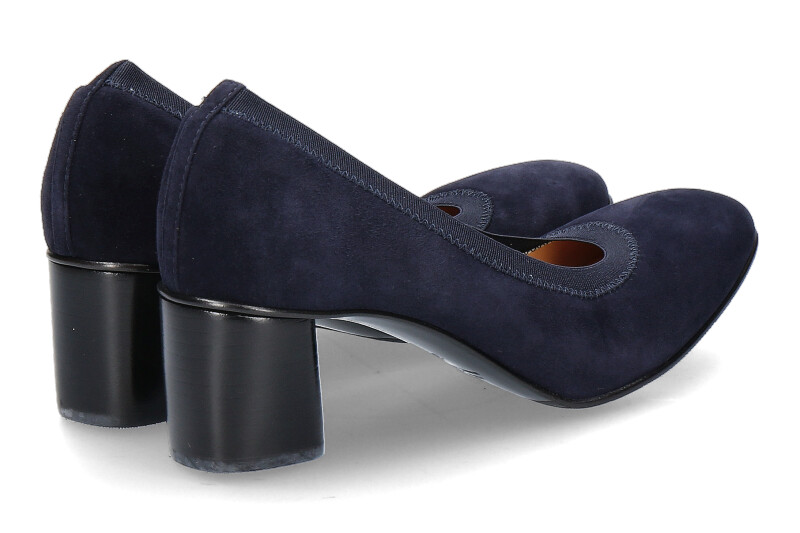 Truman's Pumps CAMOSCIO BLU CLASSICO ELASTIC (37 )