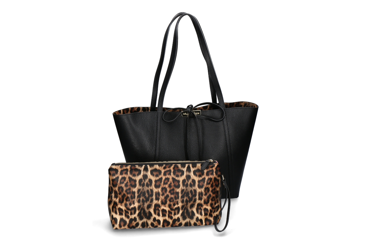 Braccialini Shopper DOUBLE- nero/ schwarz