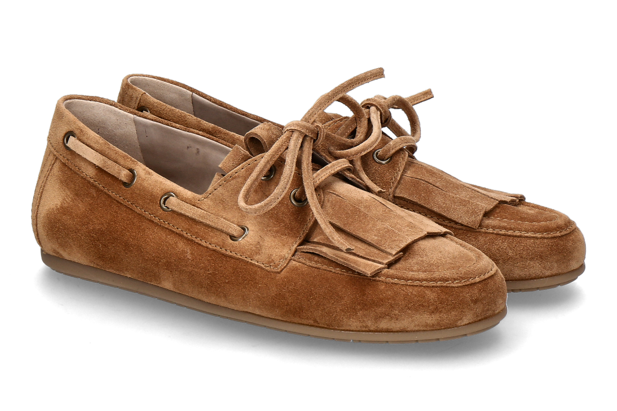 Kennel & Schmenger Mokassin DROP SUEDE- caramel/ braun
