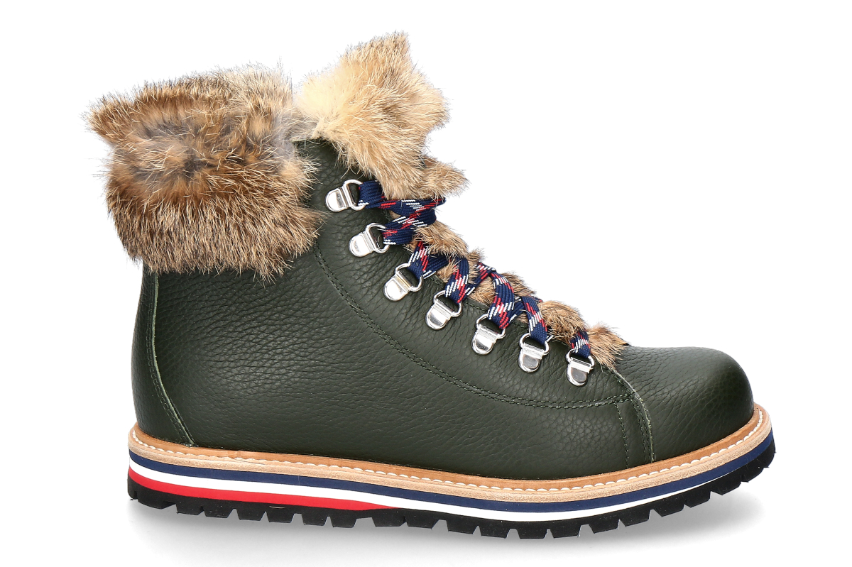 Oscar Sport Damen Schnürboots gefüttert ARIEL LAPIN - green / grün