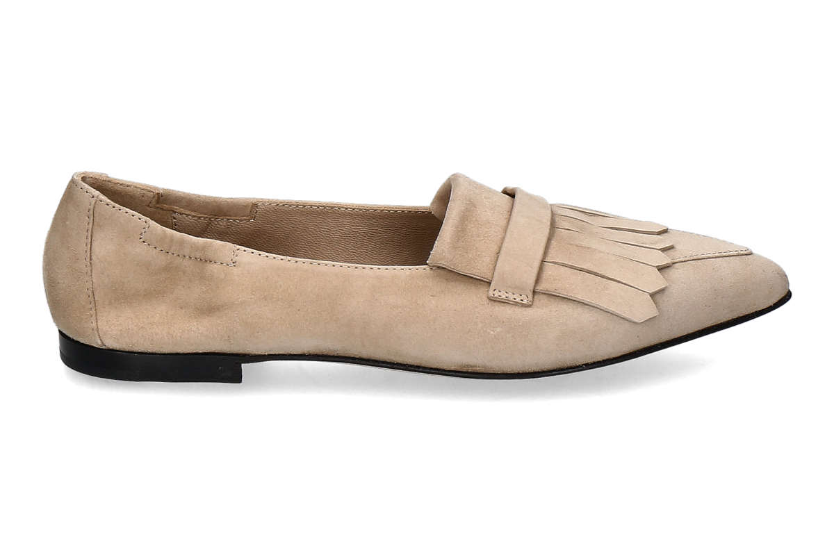 Pomme d'Or Loafer GRACE CAMOSCIO- soft mocha/ taupe