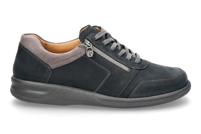 Ganter Herren- Sneaker KURT K VARIO SENSITIV NUBUK- darkblue/ dunkelblau