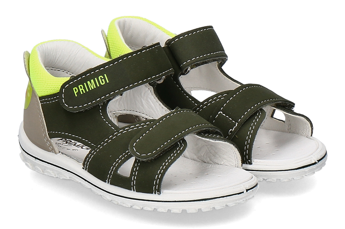 Primigi Jungen- Sandale FROG- oliva/ grün