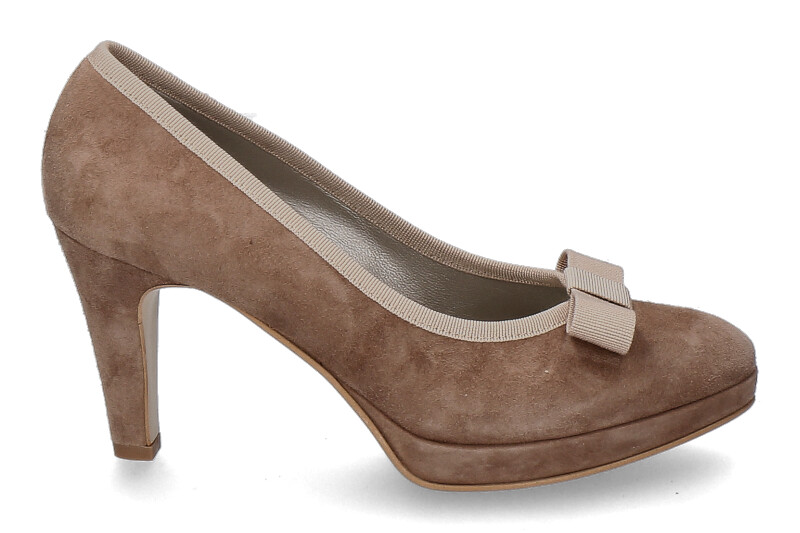 Dirndl + Bua Pumps ZIEGENVELOUR antikrosé