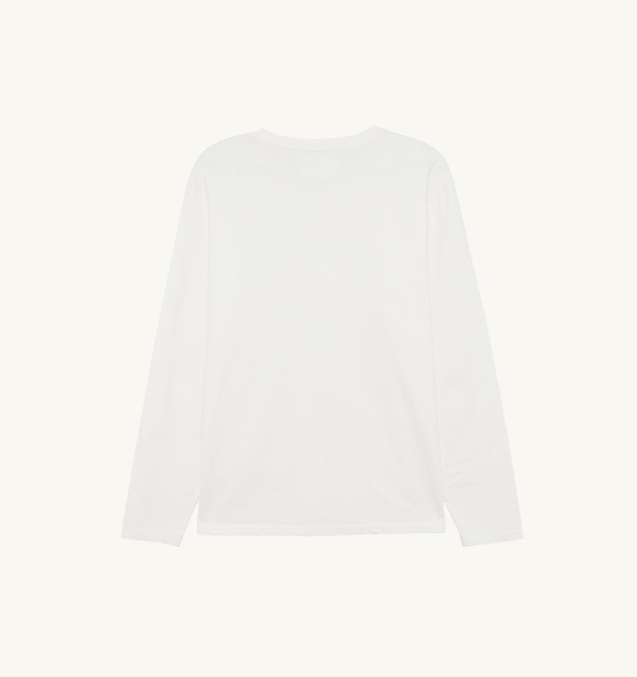 Autry Unisex- Pullover LOGO- weiß/ white