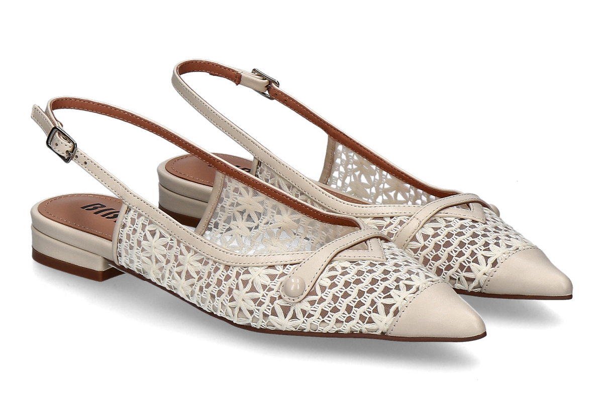 Bibi Lou Slingballerina XAIA FLAT- weiß/ off white