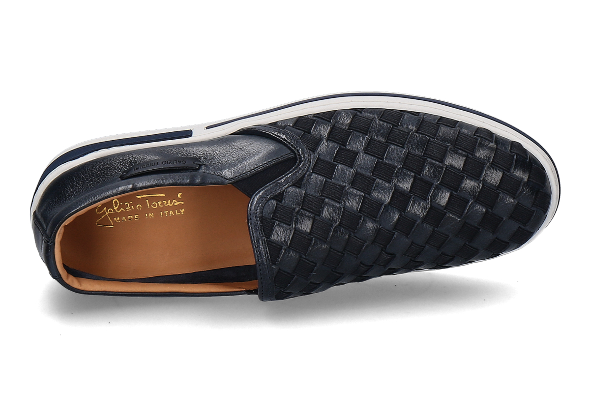 Galizio Torresi Slipper BUFALO ELASTICO- blau_142800042_5
