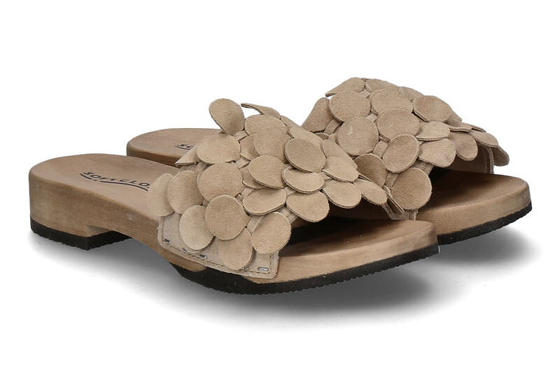 Softclox Pantolette BELLA KASCHMIR- taupe/hazelnut