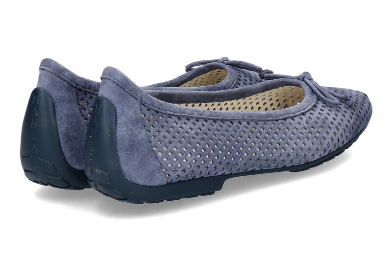 Mania Ballerina PERFORATO CAMOSCIO JEANSBLU (41)