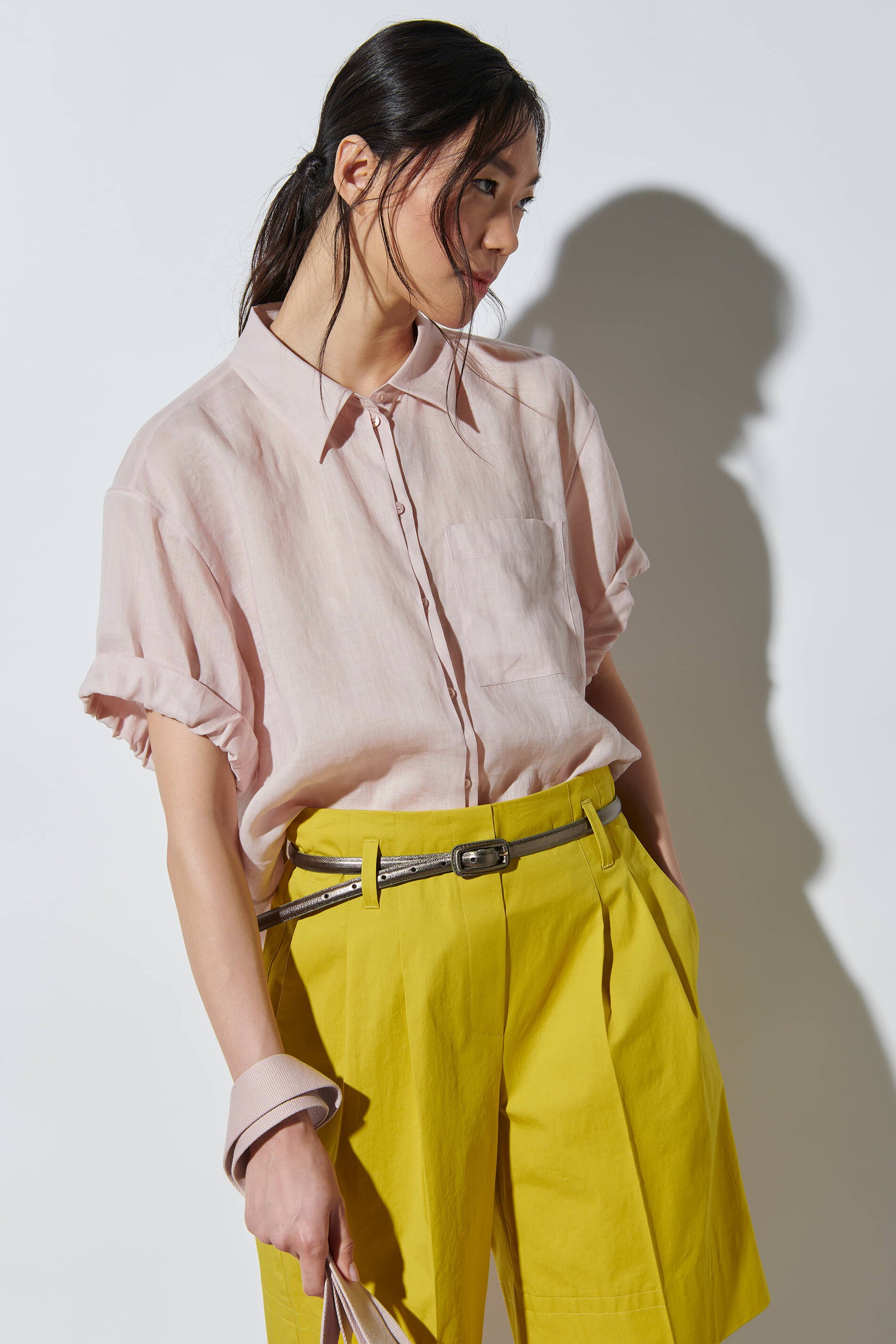 Luisa Cerano Bluse CHEMISIER - dusty blush/puder/rosa