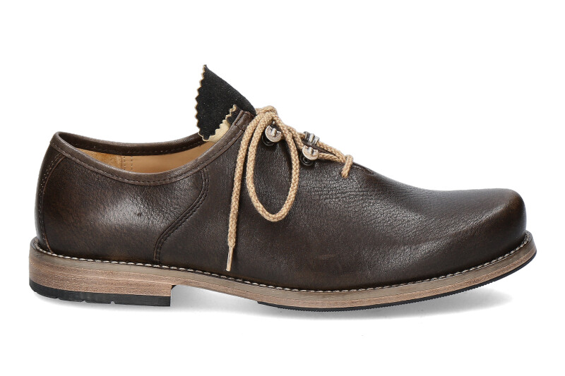 dirndl + bua Trachtenschuh SANTIAGO ANTIKBOCK oliv ahorn