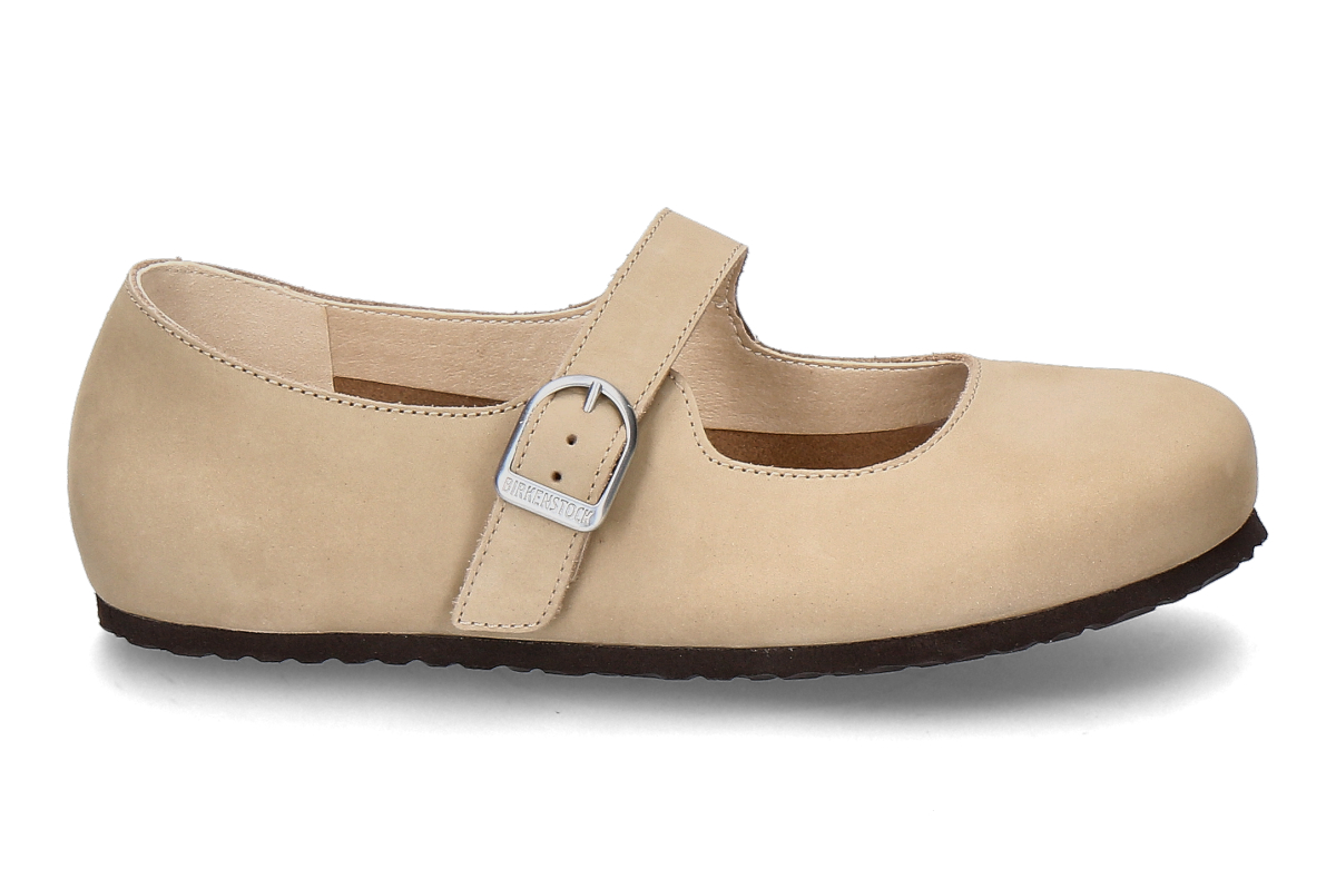 Birkenstock Ballerina SANTA CLARITA NORMAL- sandcastle/ beige