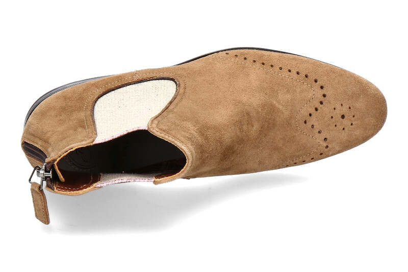 Benson´s Chelsea Boot VELOUR TABAC (39½)