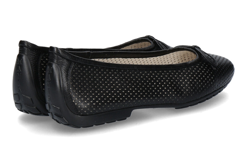 Mania Ballerina PERFORATO NEW SAUVAGE NERO (39½)