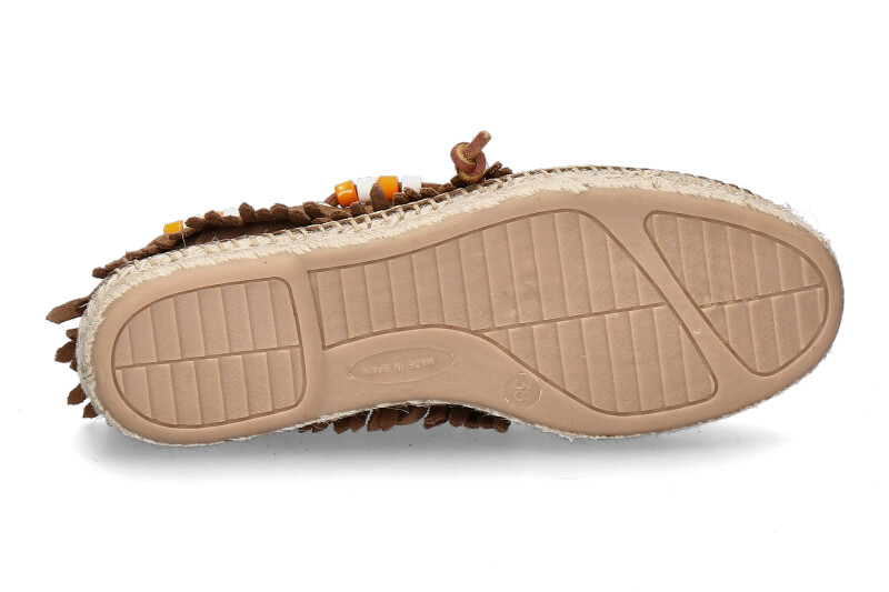 Lagoa Damen-Schnürschuh NAUTICO FRANGE SUEDE- visone_242900386_5