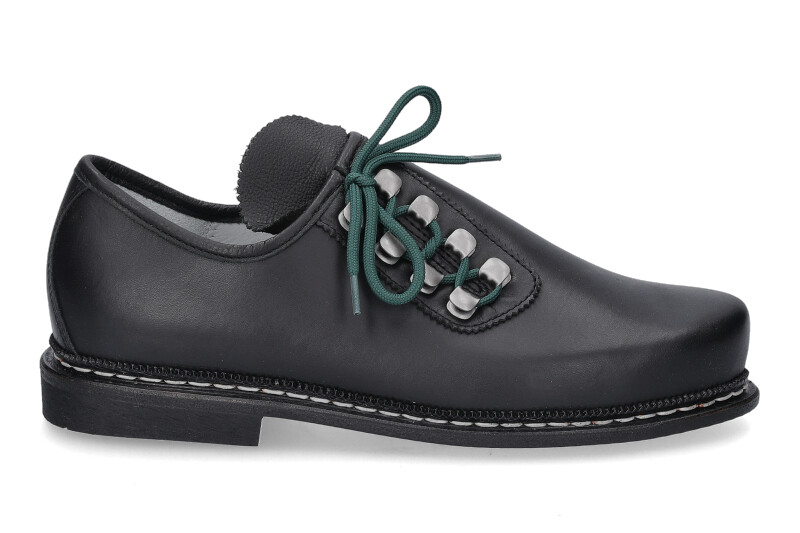 Meindl Trachtenschuh BERCHTESGADEN BOXCALF- Ledersohle schwarz